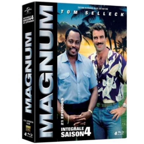Edition française officielle - Magnum - Saison 4 - Coffret 4 Blu-ray
