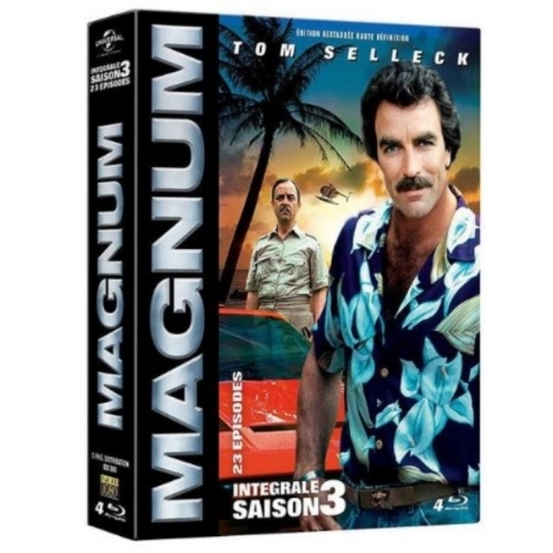 Edition française officielle - Magnum - Saison 3 - Coffret 4 Blu-ray