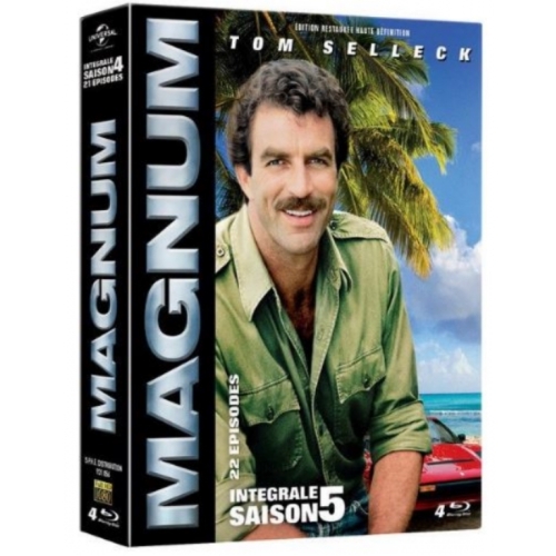 Edition française officielle - Magnum - Saison 5 - Coffret 4 Blu-ray