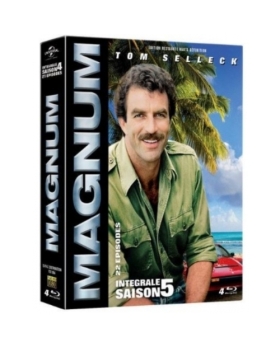 Edition française officielle - Magnum - Saison 5 - Coffret 4 Blu-ray