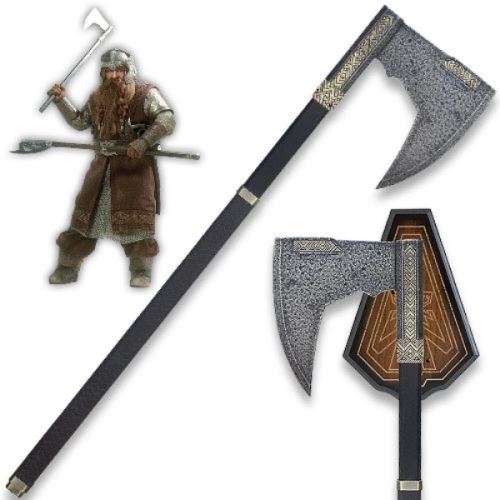 HACHE GIMLI SEIGNEUR DES ANNEAUX 92CM SH-1214