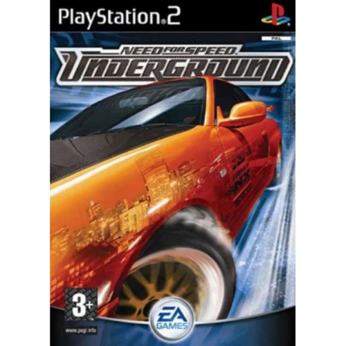 NEED FOR SPEED UNDERGROUND PS2 AVEC NOTICE