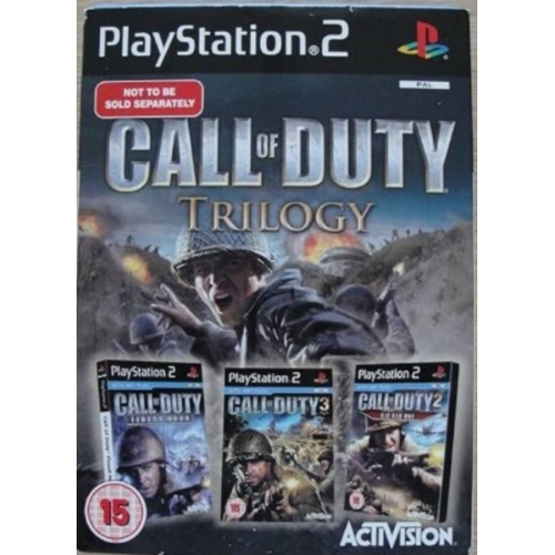 Call of Duty Trilogie PS2 AVEC NOTICE