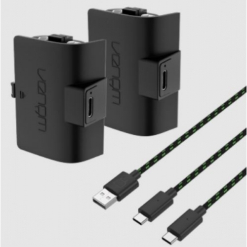 Pack de deux batteries rechargeables pour manette Xbox Series X/S/xbox one  - Noir 