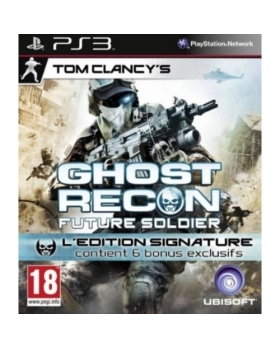 Ghost Recon Futur Soldier ps3 sans notice 