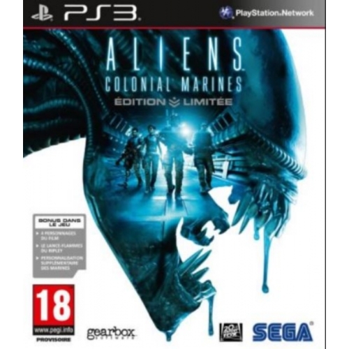 Aliens : Colonial Marines ps3 avec notice 
