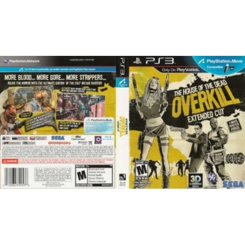 THE HOUSE OF THE DEAD: OVERKILL EXTENDED CUT / PS3 