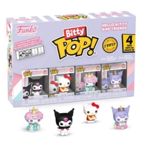 Hello Kitty and Friends - Pack 4 figurines Bitty POP!  