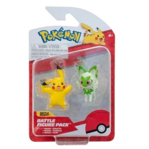 POKEMON BATTLE FIGURE PACK PIKACHU+FEUNNEC 