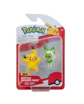 POKEMON BATTLE FIGURE PACK PIKACHU+FEUNNEC 
