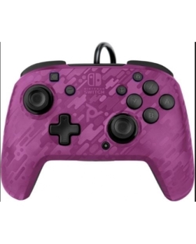 MANETTE PDP SWITCH VIOLET FACEOFF FILAIRE SOUS LICENCE OFFICIELLE 