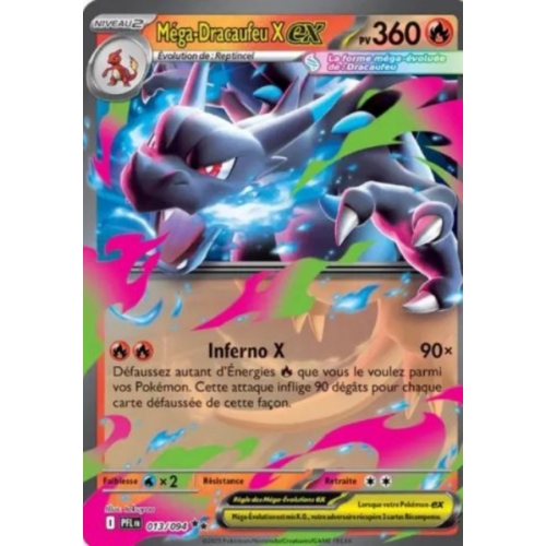 MEGA DRACAUFEU X EX PV360 013/094