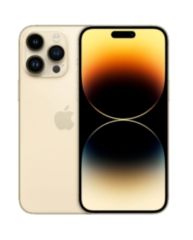 IPHONE 14 PRO MAX 128GO GOLD 5G BATTERIE:100% + COQUE ET VERRE TREMPE OFFERT