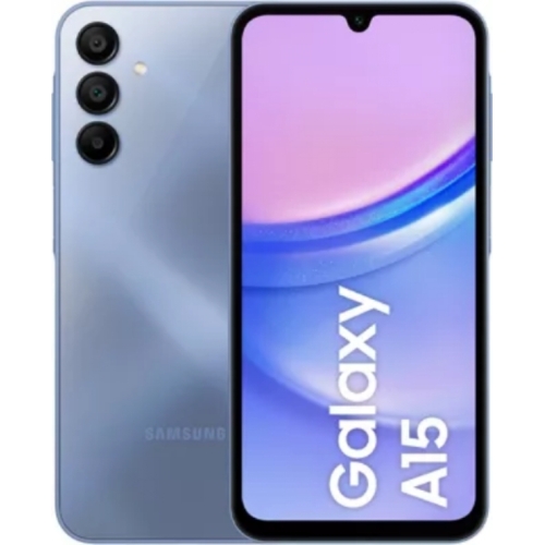 SAMSUNG GALAXY A15 BLEU 4G 128GO RAM:4GO 50MPX ECRAN:SUPER AMOLED(6.5')