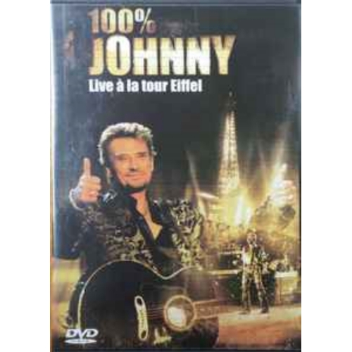 100% JOHNNY LIVE A LA TOUR EIFFEIL DVD 