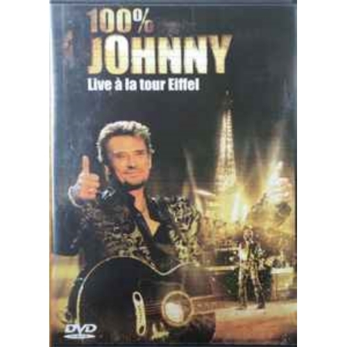 100% JOHNNY LIVE A LA TOUR EIFFEIL DVD 