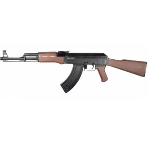 DELTA ARMORY Pack Réplique Airsoft AK-47 Classic Charlie DA-C12 1.4J MARRON CHARGEUR ET BATTERIE INC