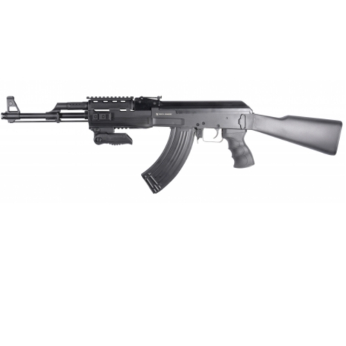 DELTA ARMORY Réplique Airsoft AK-47 Tactical Charlie DA-C13 1.4J NOIR CHARGEUR ET BATTERIE INCLUS