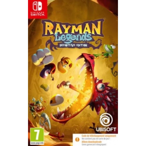 Rayman Legends Definitive Edition Code In Box (Nintendo Switch) 