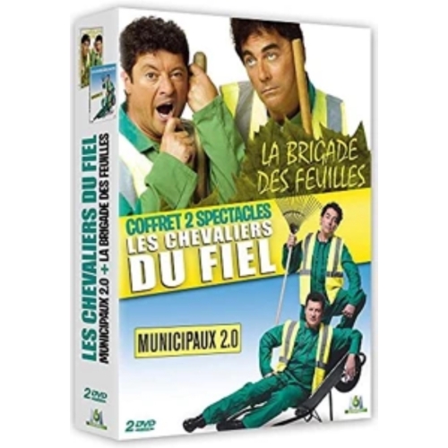 Les Chevaliers du Fiel - La Brigade des Feuilles + Municipaux 2.0 DVD