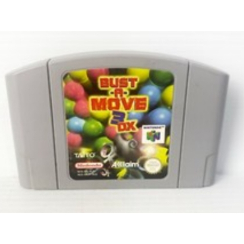 BUST A MOVE 3DX NINTENDO 64 LOOSE