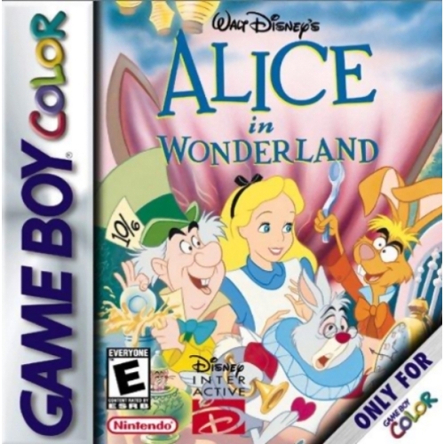 ALICE IN WONDERLAND GAME BOY COLOR