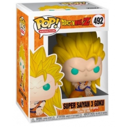 Funko Pop Dragon Ball Z Super Saiyan 3 Goku N°492