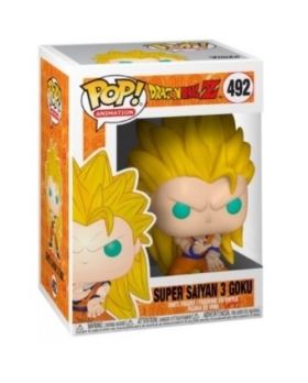 Funko Pop Dragon Ball Z Super Saiyan 3 Goku N°492
