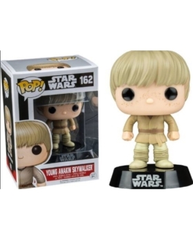 FunKo Figurine Pop ! Star Wars 162 - Bobble-Head Young Anakin Skywalker 