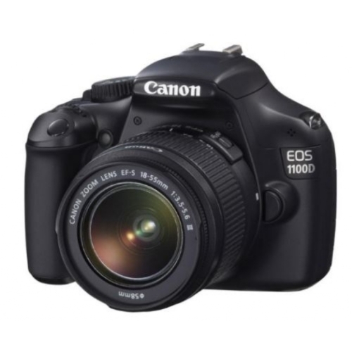 CANON EOS 1100D 12.2MPX + OBJECTIF:EF-S 18-55mm Noir