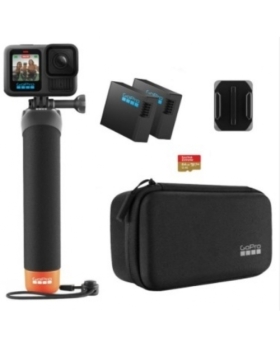 Caméra GoPro HERO 13 Black avec accessoires, 27 MPX, Wi-Fi, noire