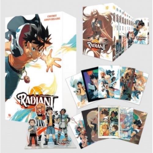 Radiant - Coffret collector 10 ans MANGA