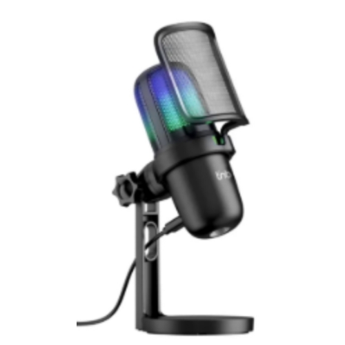 Microphone USB illumination RVB T'nB - Influence Pro - Noir