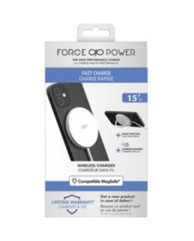 CHARGEUR A INDUCTION FORCE POWER CHARGE RAPIDE 15W 