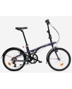 BTWIN Vélo Pliant Tilt 500 Bleu