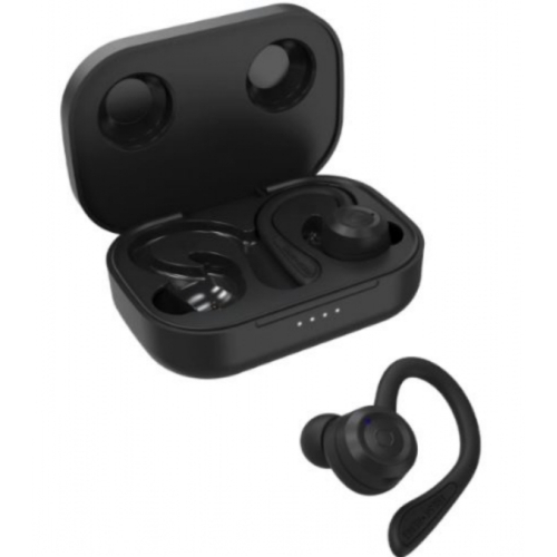 ECOUTEURS SANS FIL FRESH'N REBEL EARBUDS SPORT BLUETOOTH - WATERPROOF - NOIR  AUTONOMIE:6H 