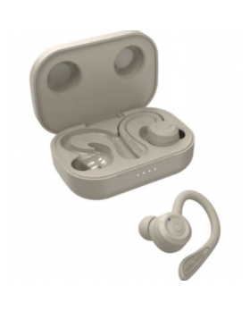 ECOUTEURS SANS FIL FRESH'N REBEL EARBUDS SPORT BLUETOOTH - WATERPROOF - BELGE AUTONOMIE:6H 