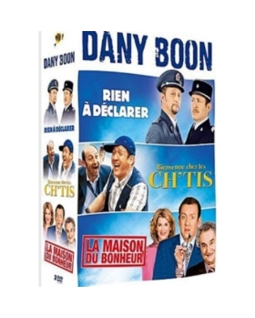 coffret Dany boon : rien à declarer   bienvenue chez les ch'tis   la maison du bonheur