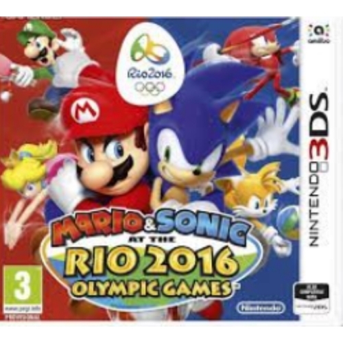 Mario & Sonic aux Jeux Olympiques de Rio 2016  Nintendo 3DS 