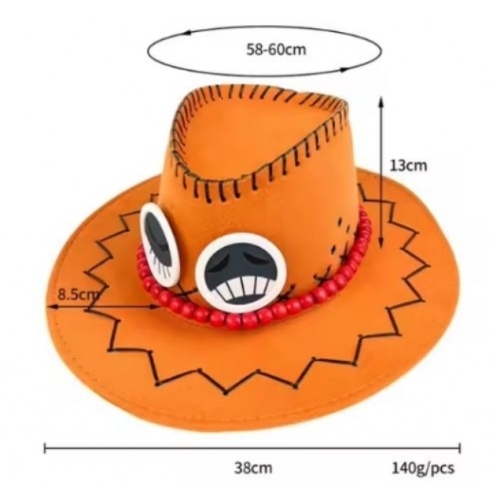 CHAPEAU DE ACE ONE PIECE