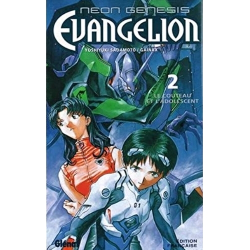 Neon Genesis Evangelion - Tome 02 - Le Couteau et l'adolescent manga 