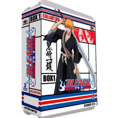 Bleach, box 1/5 - Episodes 1 à 12 DVD manga 