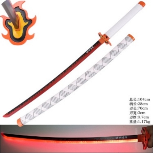 SH-656-GD KATANA Demon Slayer Rengoku Kyojuro LUMINEUX