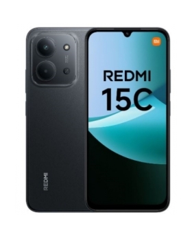 REDMI 15C NOIR 128GO 5G RAM:4GO 50MPX BATTERIE:6000MAH ECRAN:120HZ(6.9')