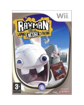 Rayman Contre les Lapins Encore + Crétins WII AVEC NOTICE 