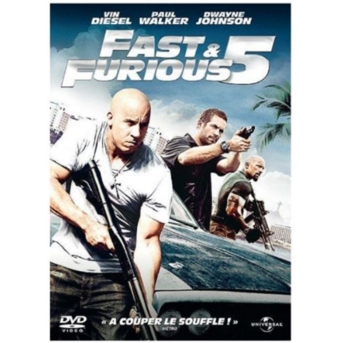FAST AND FURIOUS 5 DVD 