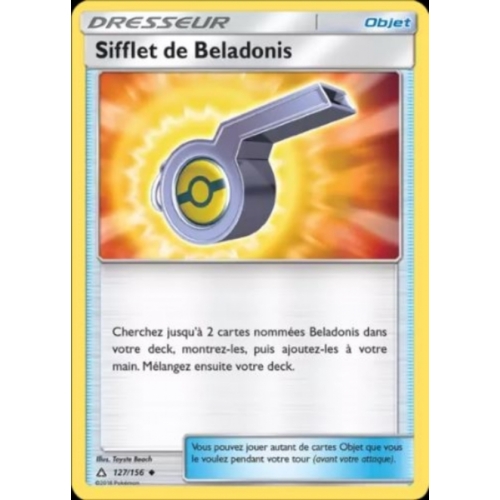 SIFFLET DE BELADONIS 127/156