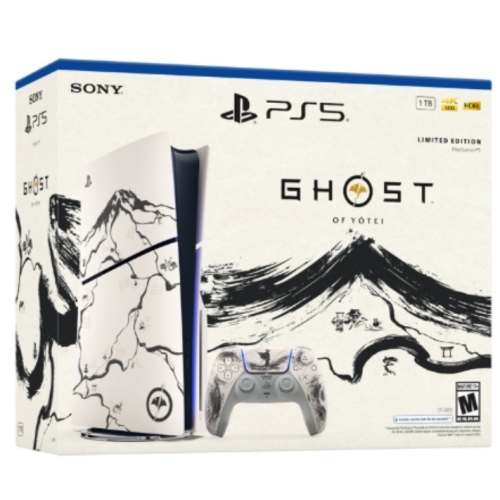 Console PS5 - Ghost of Yotei Édition Limitée Black 1TO
