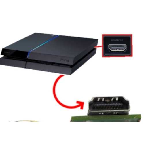 REMPLACEMENT HDMI PS4