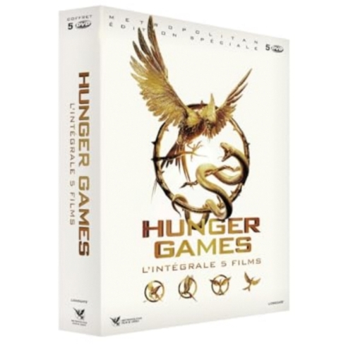 Coffret Hunger Games - L'intégrale 5 films - DVD 